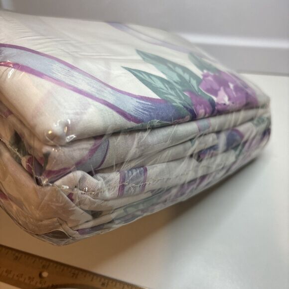 Vintage NEW FULL Size Sheet Set Tastemaker By Stevens Easy Care Fine Romance - Picture 8 of 9